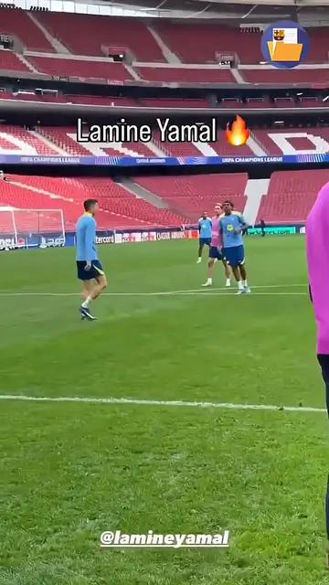 Video thumbnail for 💀 Ni los propios compañeros pueden parar a Lamine Yamal