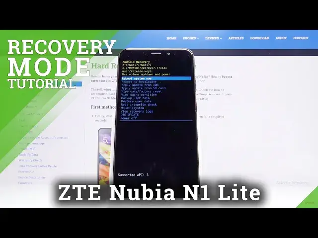 Video thumbnail for How to Enter Recovery Mode in ZTE Nubia N1 Lite – Use Recovery Mode