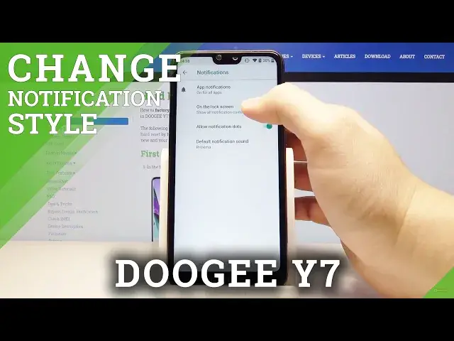 Video thumbnail for How to Set Up Notifications in DOOGEE  Y7 - Change Notifications Settings