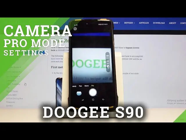 Video thumbnail for How to Use Camera Pro Mode in DOOGEE S90 – Camera Pro Mode Settings