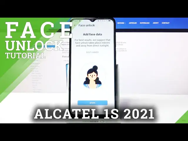'Video thumbnail for How to Add Face Unlock on ALCATEL 1S 2021 – Face Recognition Option'