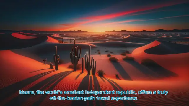 Video thumbnail for Exploring the Top 10 Attractions in Nauru: A Unique Island Adventure