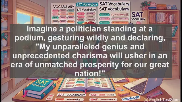 Video thumbnail for 5000 Must Know SAT Vocabulary - Understanding Bombast: The Art of Empty Grandeur