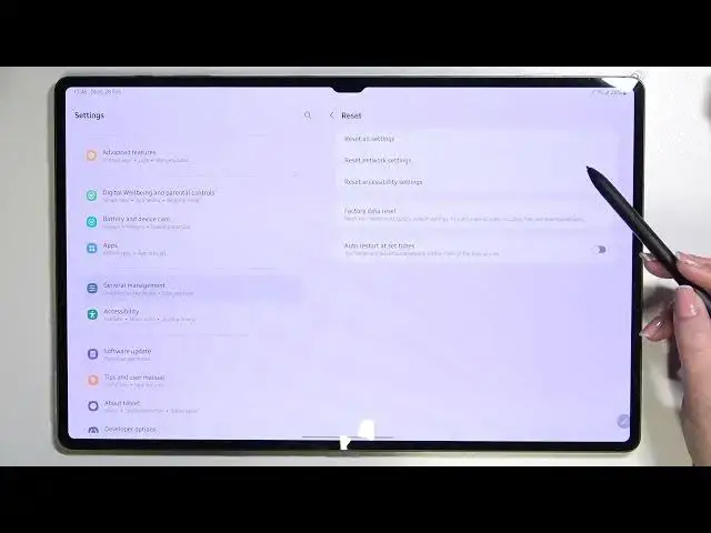 Video thumbnail for How to Reset Network Preferences in SAMSUNG Galaxy Tab S8 Ultra – Restore Network Defaults