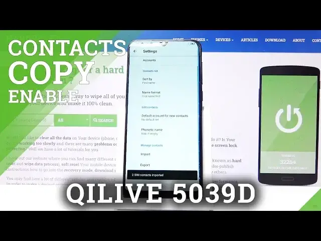 Video thumbnail for How to Copy Contacts in QILIVE 5039D – Export / Import Numbers