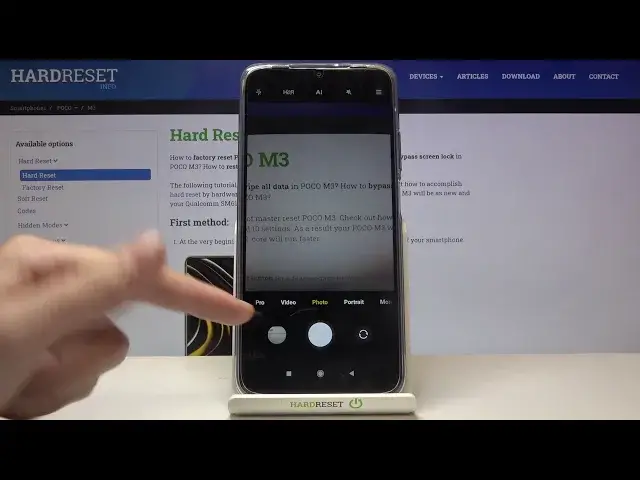 Video thumbnail for How to Manage Watermark Feature in POCO M3 – Switch On/Off Camera Watermark