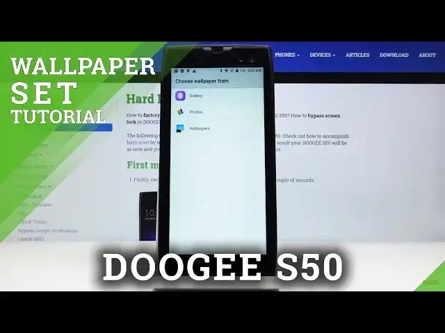 Video thumbnail for How to Set Up Wallpaper in DOOGEE S50 – Change Lock Screen