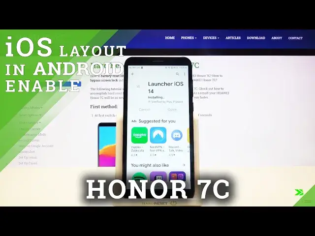 'Video thumbnail for How to Install iOS Launcher – Download iOS Menu on HUAWEI Honor 7C'