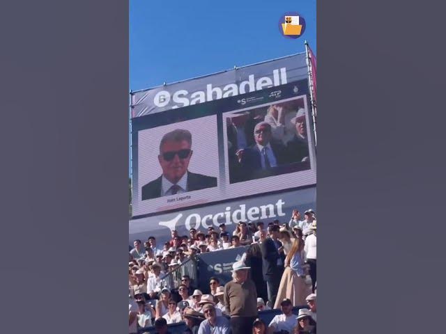 Video thumbnail for 😂 Cubarsí y Joan Laporta, pillados en un juego de Tenis