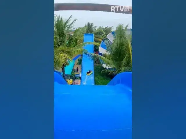 Video thumbnail for PENDULUM 🥴 WATER SLIDE at Wet n Joy #waterpark #shorts #trending