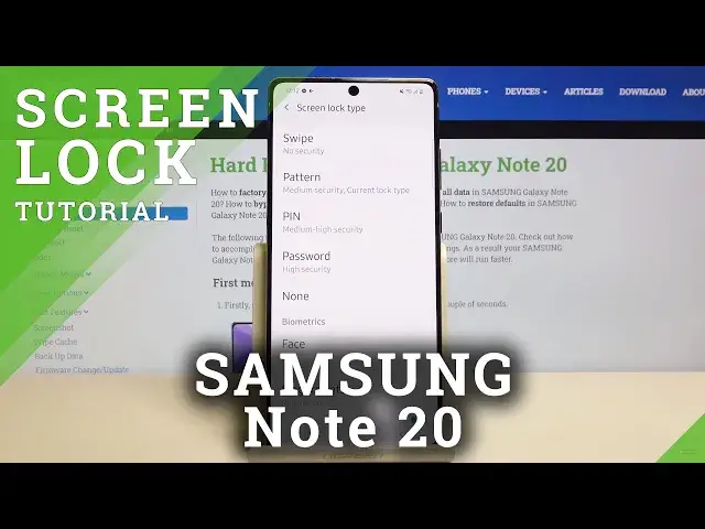 'Video thumbnail for How to Change Lock Screen in SAMSUNG Galaxy Note 20 – Find Lock Screen Methods'