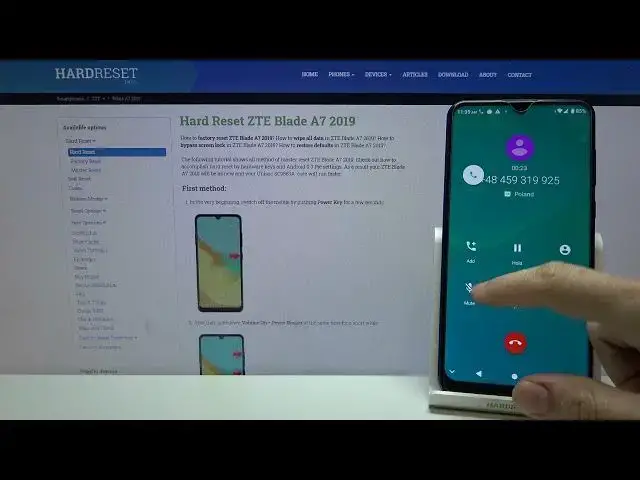 'Video thumbnail for ZTE Blade A7 2019 Incoming Call & Default Ringtone'