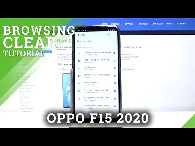 Video thumbnail for How to Clear Browsing Data in OPPO F15 2020 – Find Cleaning Browser Option