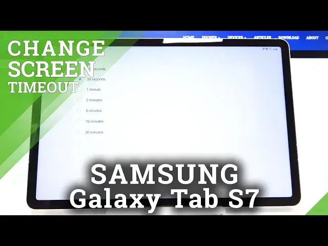 Video thumbnail for How to Change Screen Timeout on SAMSUNG Galaxy Tab S7 – Display Settings