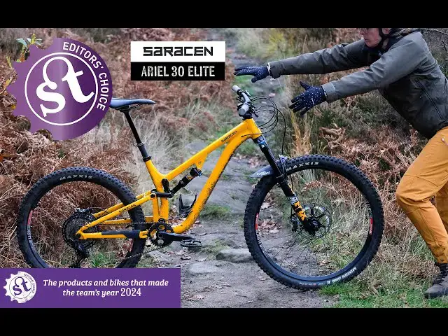 Video thumbnail for Saracen Ariel 30 Elite - Singletrack Editors' Choice 2024