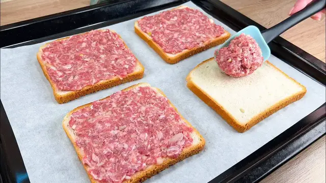 'Video thumbnail for Do you have minced meat and bread!? Incredibly delicious and easy recipe❗️'
