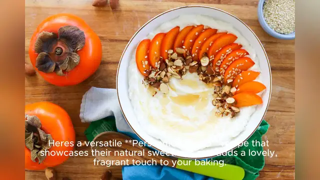 Video thumbnail for persimmon recipe