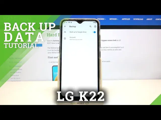 Video thumbnail for How to Enable Google Backup in LG K22 – Create Backup Account
