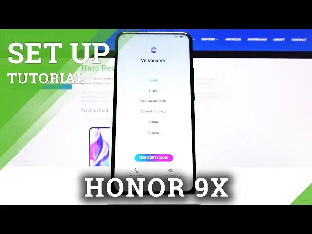 Video thumbnail for How to Set Up Honor 9x – First Steps and Configuration