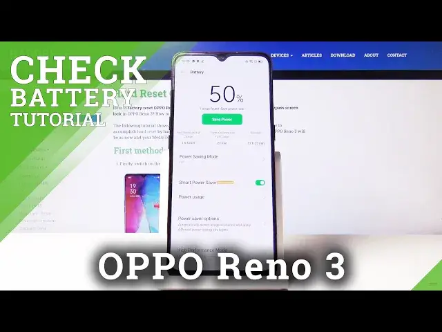 Video thumbnail for How to Locate Battery Percentage in OPPO Reno 3 – Battery Consumption