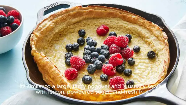 Video thumbnail for Dutch baby recipe
