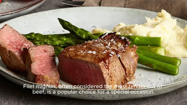 Video thumbnail for filet mignon recipe