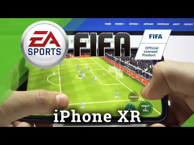 Video thumbnail for Apple iPhone XR - Fifa Mobile Game Test