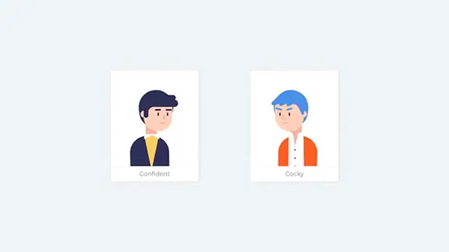 Video thumbnail for Confident vs Cocky (Animated)