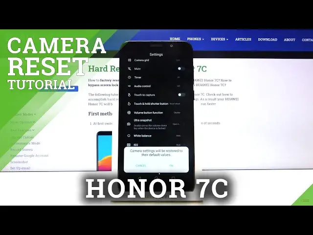 Video thumbnail for How to Reset Camera Configuration in Honor 7C - Reset Camera Settings
