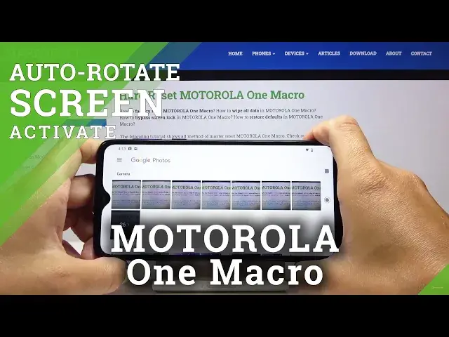 'Video thumbnail for How to Turn On Auto Rotate in MOTOROLA One Macro – Enable Auto Rotate Screen'