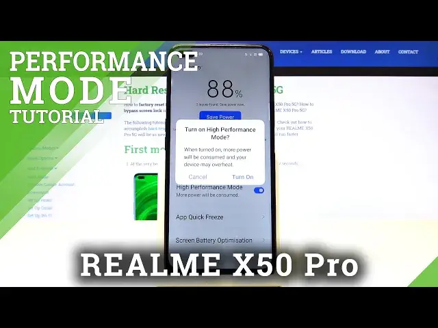'Video thumbnail for How to Enable High Performance Mode in Realme X50 Pro – Battery Settings'