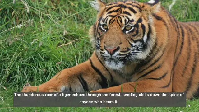 Video thumbnail for 10 Unique Tiger Roars: How Vocalizations Differ Across Species