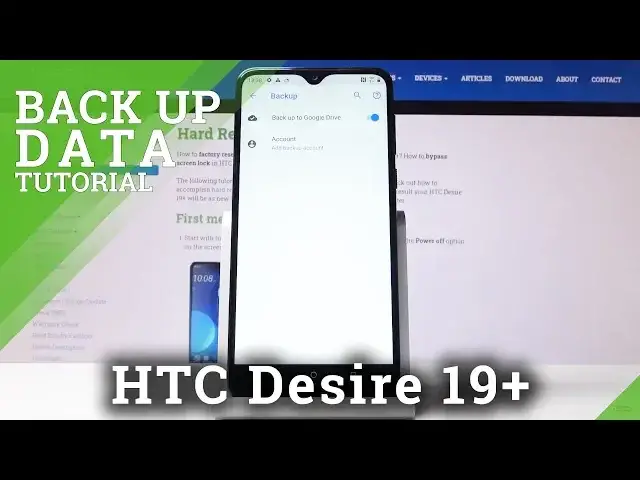 Video thumbnail for How to Perform Google Backup in HTC Desire 19+ – Enable Google Backup