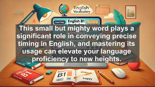 Video thumbnail for 2500 Must Know CEFR B1 Vocabulary - Understanding 'Until': Key Uses and Common Mistakes