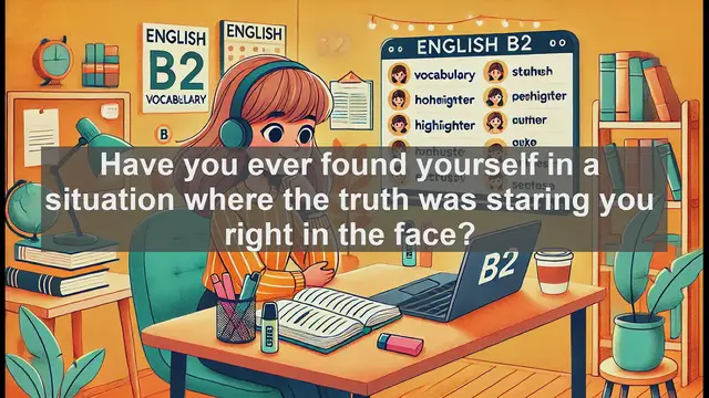 Video thumbnail for 1500 Must Know CEFR B2 Vocabulary - Understanding 'Evident': A Clear Guide to This Powerful Adjective