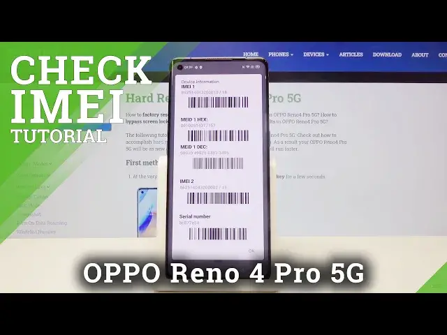 'Video thumbnail for How to Check IMEI and Serial Number in OPPO Reno4 Pro 5G – Find IMEI and Serial Number'