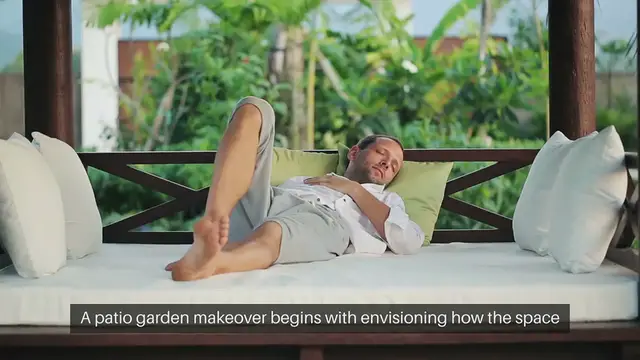 Video thumbnail for Patio Garden Makeover Transform Your Space