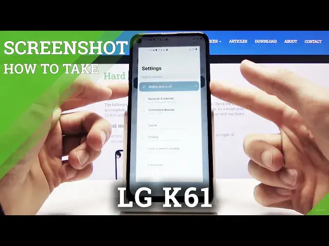 Video thumbnail for How to Capture Screen on LG K61 – Screenshot