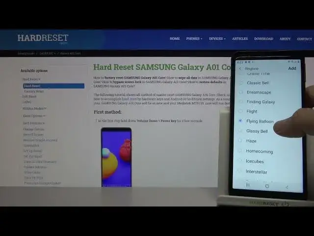 Video thumbnail for Samsung Galaxy A01 Core Ringtones Review