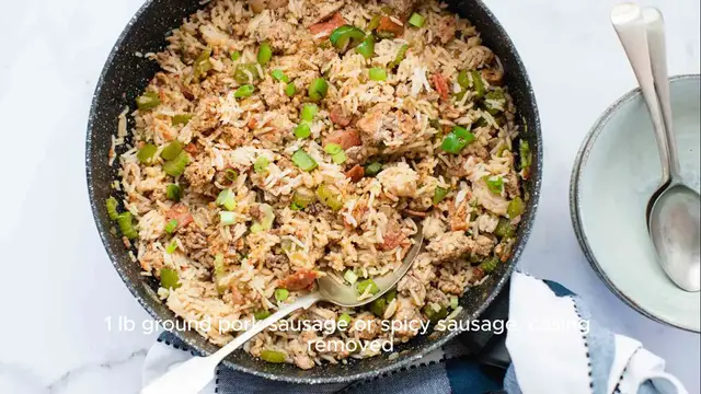 Video thumbnail for Dirty rice recipe