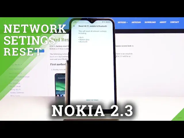 'Video thumbnail for How to Reset Network Settings in NOKIA 2.3 – Restore Network Defaults'