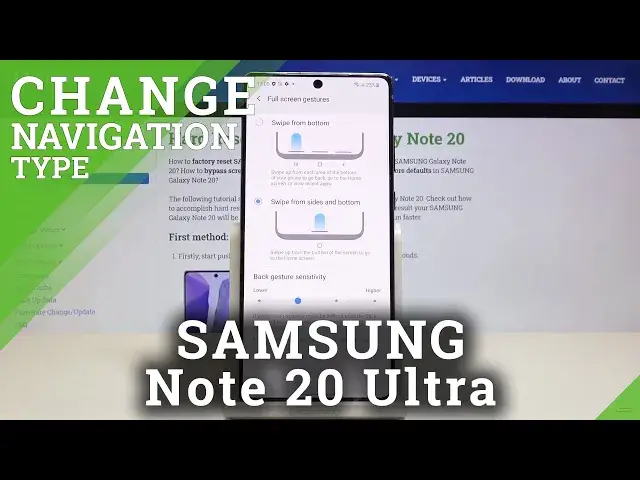 'Video thumbnail for How to Change Navigation Bar in SAMSUNG Galaxy Note 20 – Find Navigation Button Options'