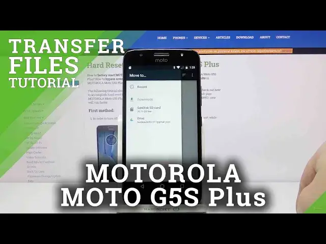 'Video thumbnail for How to Transfer Files on MOTOROLA Moto G5S Plus – Move Files'