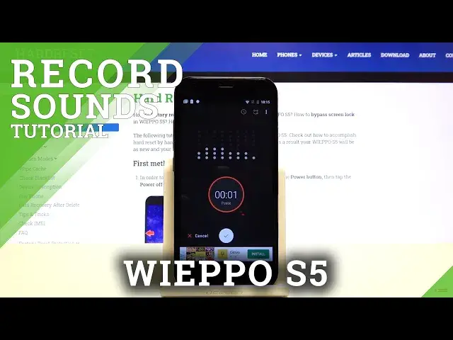 Video thumbnail for How to Use Sound Recorder on WIEPPO S5 – Record Sounds or Voice Easily