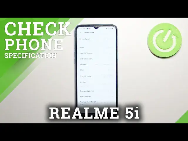 'Video thumbnail for How to Check Model of Realme 5i - Find Model Info'