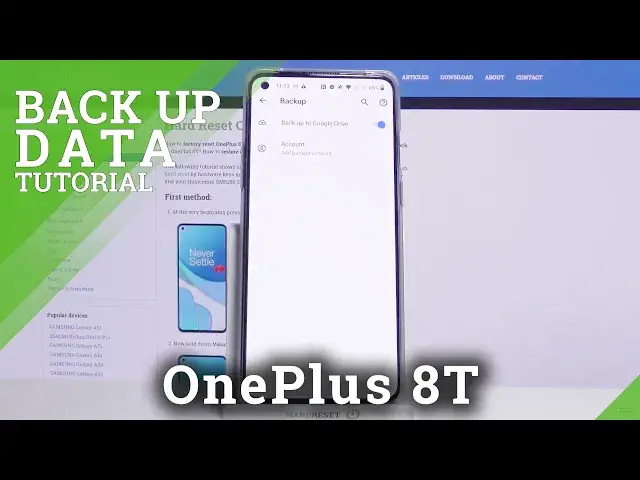 Video thumbnail for How to Enable Google Backup in OnePlus 8T – Activate Backup Option