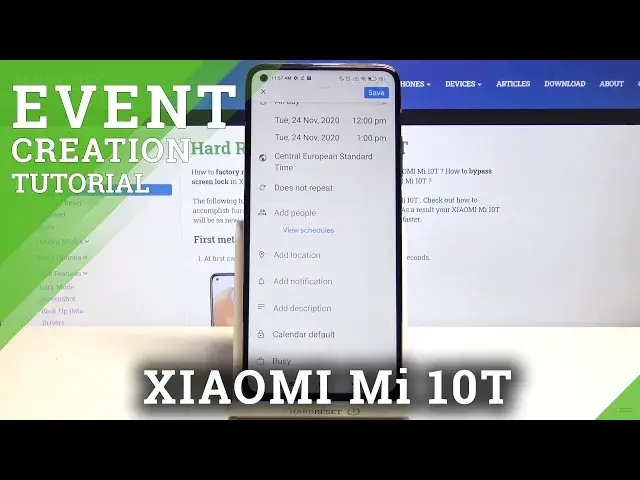 Video thumbnail for How to Add Event to Calendar in Xiaomi MI 10T – Set Up Event Reminder