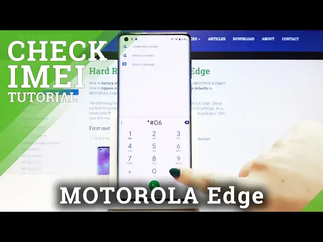 'Video thumbnail for How to Check IMEI and Serial Number in Motorola Edge - IMEI & SN'