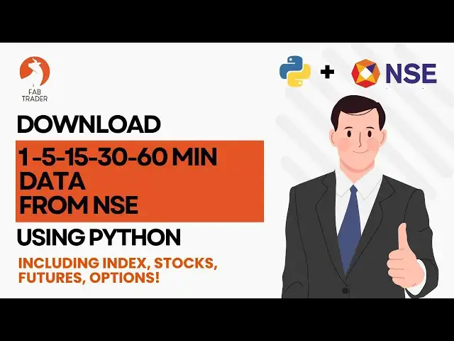 'Video thumbnail for How to Download NSE Historical Data - EOD & Intraday | 1,5,15, 30, 60 min Options and Futures Data'