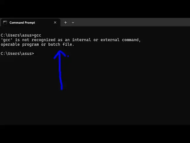 Video thumbnail for How to fix gcc & g++ is not recognized as an internal and external Command Error in Terminal